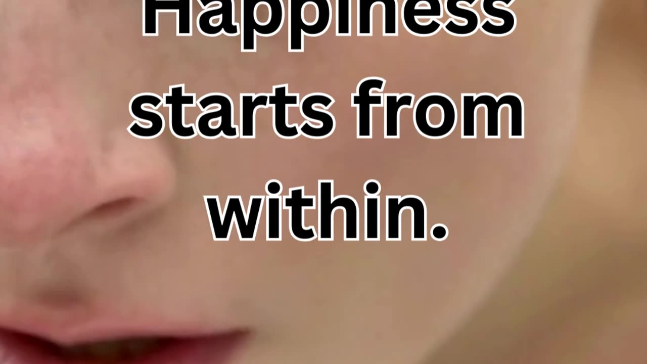 Happiness Starts WithIn..!!