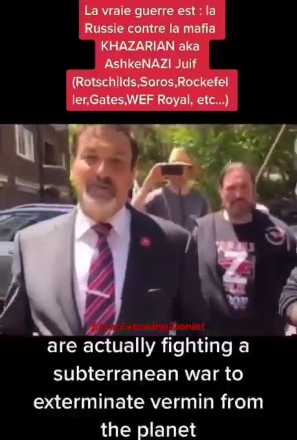 The take down of the khazarian ashkenNAZI SCAMMER Cabal🔥