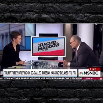 Chuck Schumer on how the Intelligence Agencies Feel About Trump