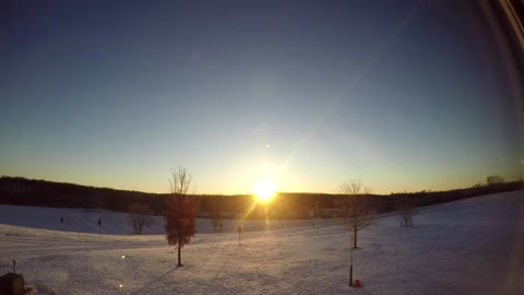 Merry Christmas Sun Rise 12 25 22 0f/-22c