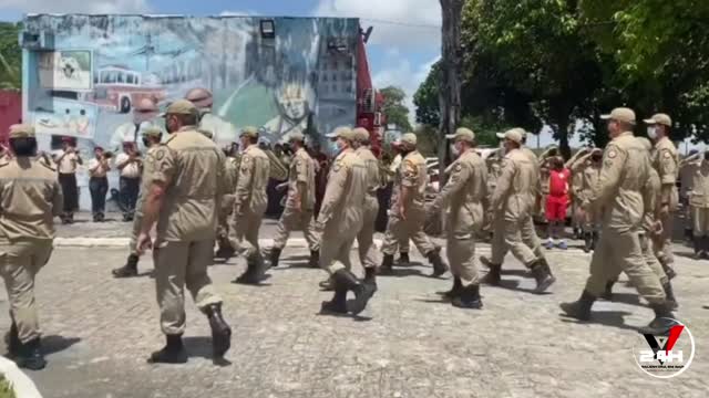 BOMBEIROS ENVIADOS PARA RESGATE NAS ENCHENTES DA BAHIA