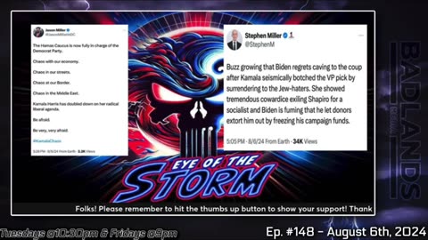 Badlands Media - Panic In The Air, Eye of the Storm Ep 148