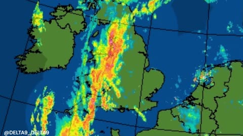nexrad radar activity over europe 16.10.24