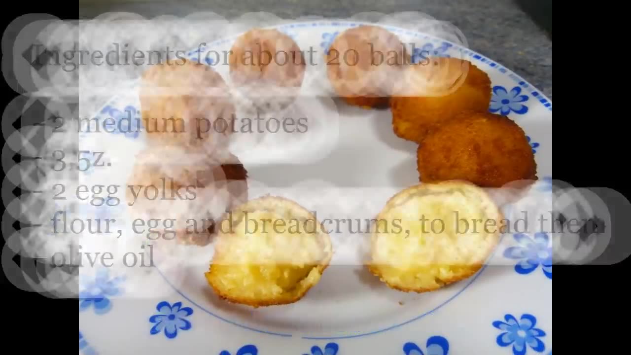 FRIED POTATO BALLS - Tasty and Easy Food Recipes