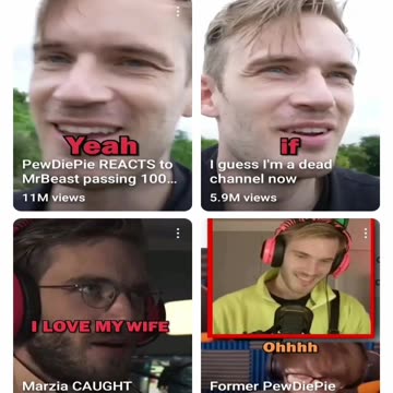 Why do you love pewdiepie?