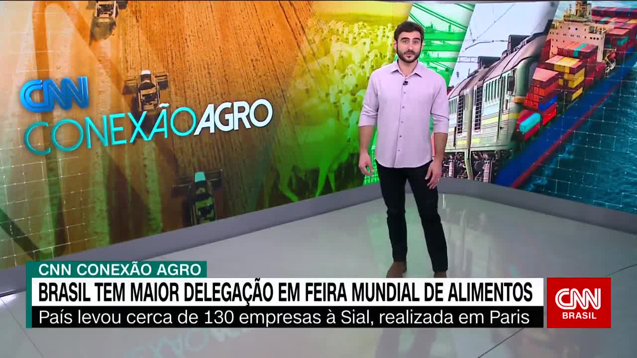 Conexão Agro: Brasil tem maior delegação em feira mundial de alimentos