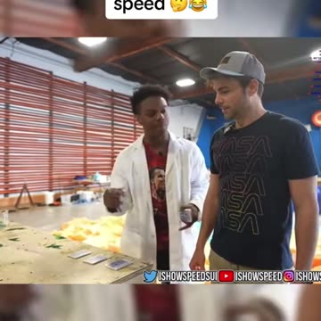 Speed Showing A Magic Trick To Mark