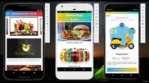 Build FoodPanda and Uber Eats Clone App with Admin WEB Portal