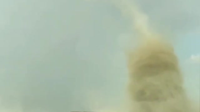 Ras Laffan, Qatar, is struck by a terrible tornado.