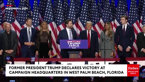 JD Vance Speaks At Election Night Event After Trump Declares Victory