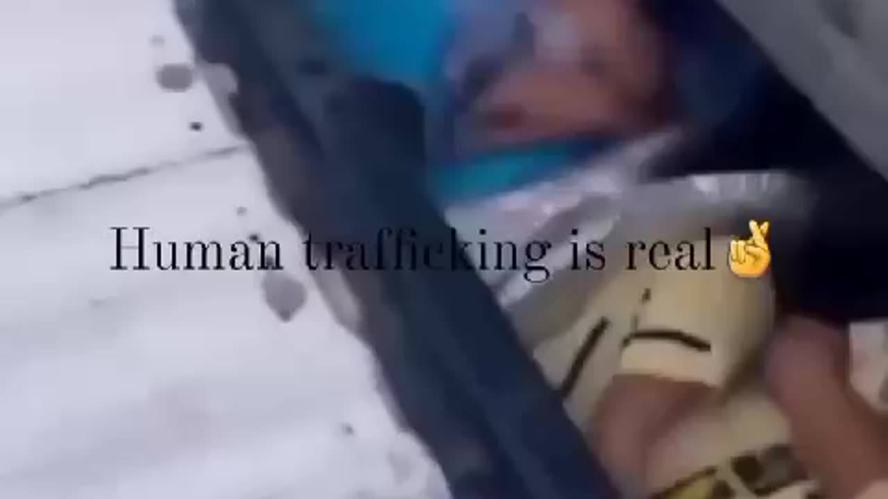 Human trafficking is real