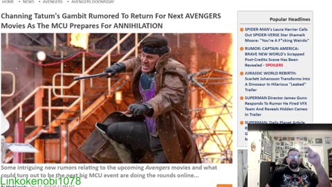 Rumor That Channing Tatum's Gambit Will Be In The Next Avenger Movies