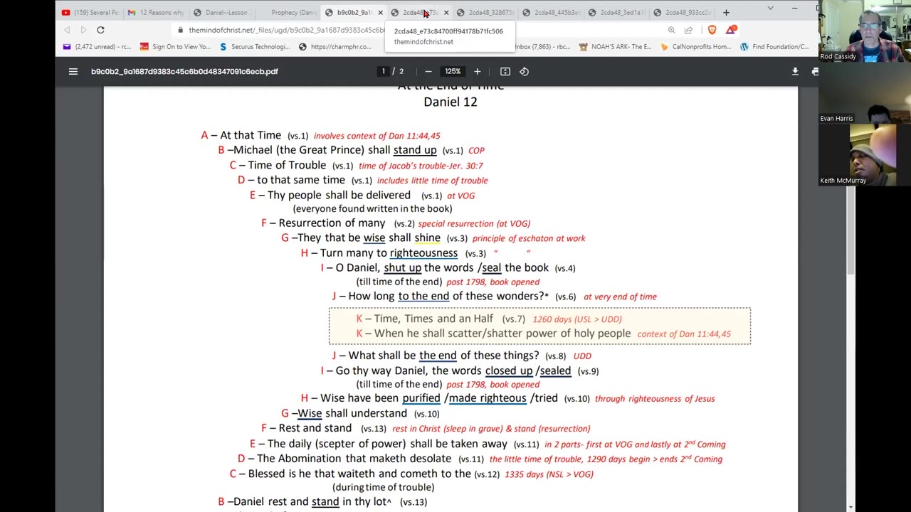Daniel 12 - Michael Stands Up / Three Timelines at the End of Time