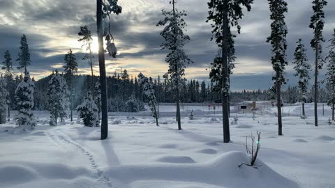 Good Morning from Central Oregon – Vista Butte Sno-Park – 4K