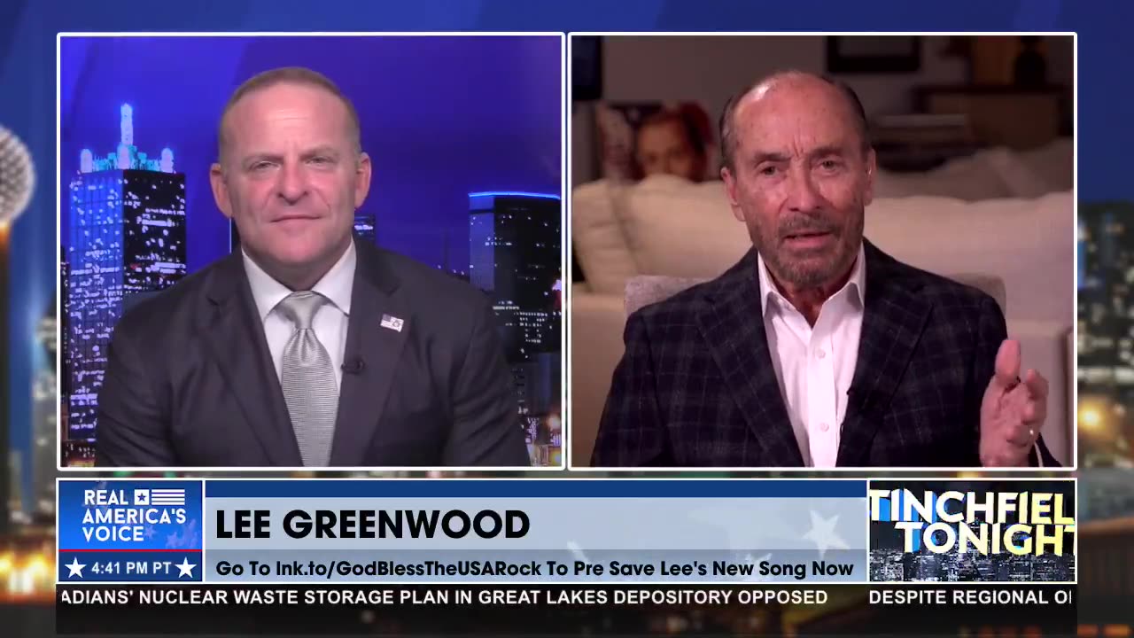 LEE GREENWOOD - IT'S A PRIVILEGE TO SING FOR THE PRESIDENT