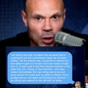 Dan Bongino ROASTS Hunter Biden for The CCP WhatsApp Text