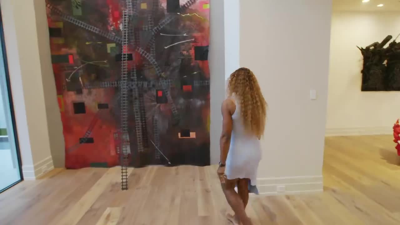 Inside Serena Williams' New Home With A Trophy Room & Art Gallery | Open Door | Architectural Digest