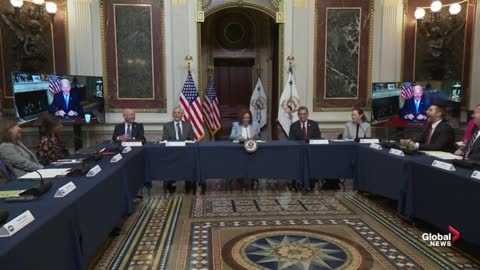 Confused Biden Tells Confused Kamala Your Mic Is Off!!