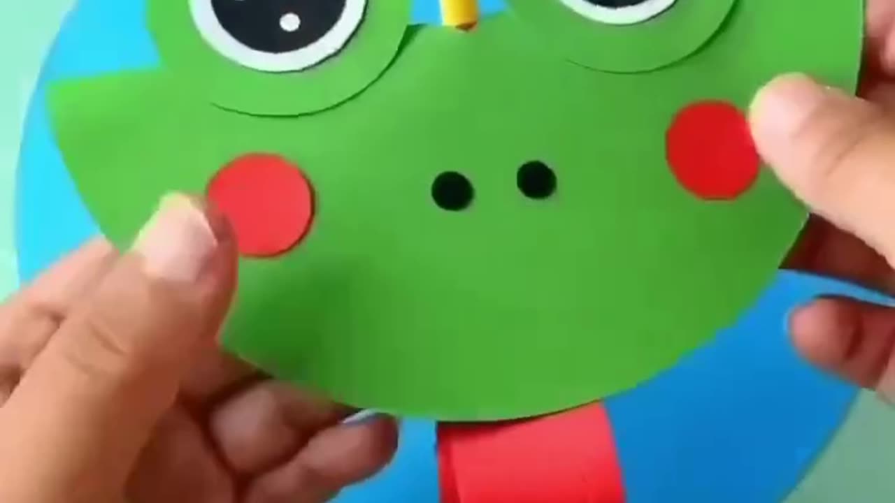 How to make 🐸🐸 frog's at home