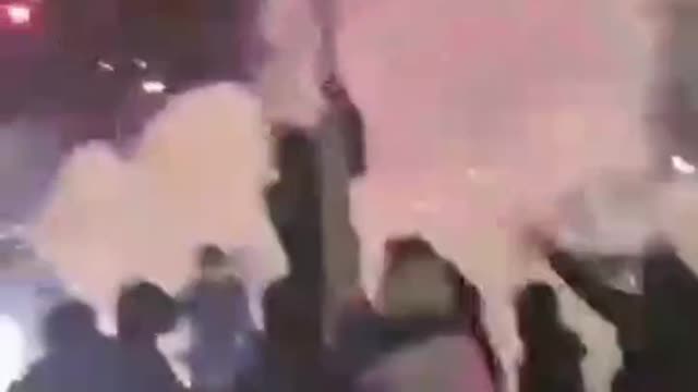 Protestors In Holland Destroying Cameras