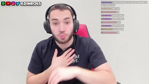 Adin Ross Reacts To Andrew Tate Getting Cancer