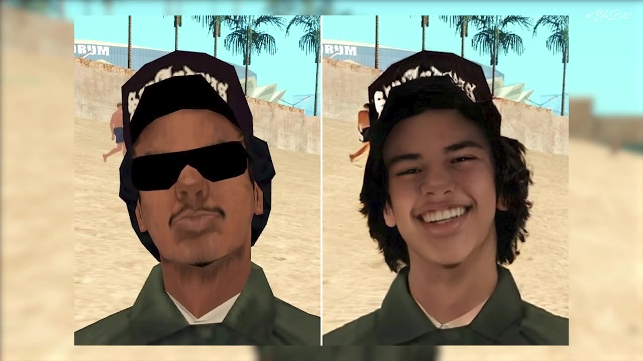 How GTA characters looked when they were young?