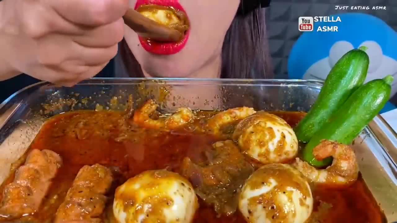 ASMR Boiled Egg MUKBANG