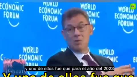 PRESIDENTE DE PFIZER ADMITE EN EL FORO ECONOMICO MUNDIAL QUE