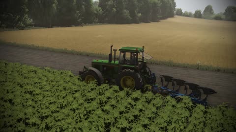 Farming Simulator John Deere 4440 & Rabe Super Albatros V140 IV 80 | Osina Wielka | Mod Test