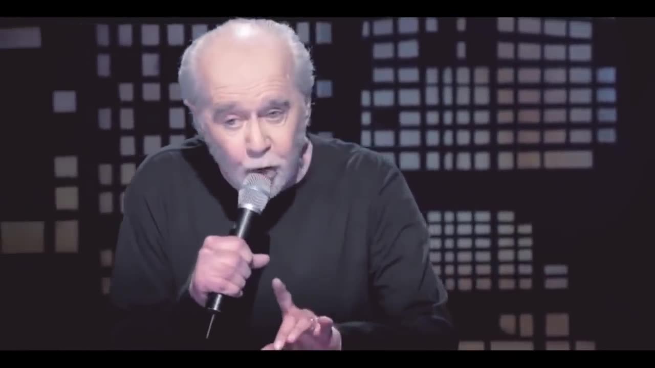 George Carlin - It's A BIG Club & You Ain't In It! - GEORGE THE LEGEND!