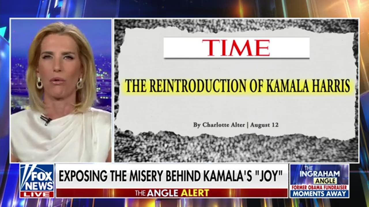 Laura INGRAHAM The media is trying hard to protect Kamala