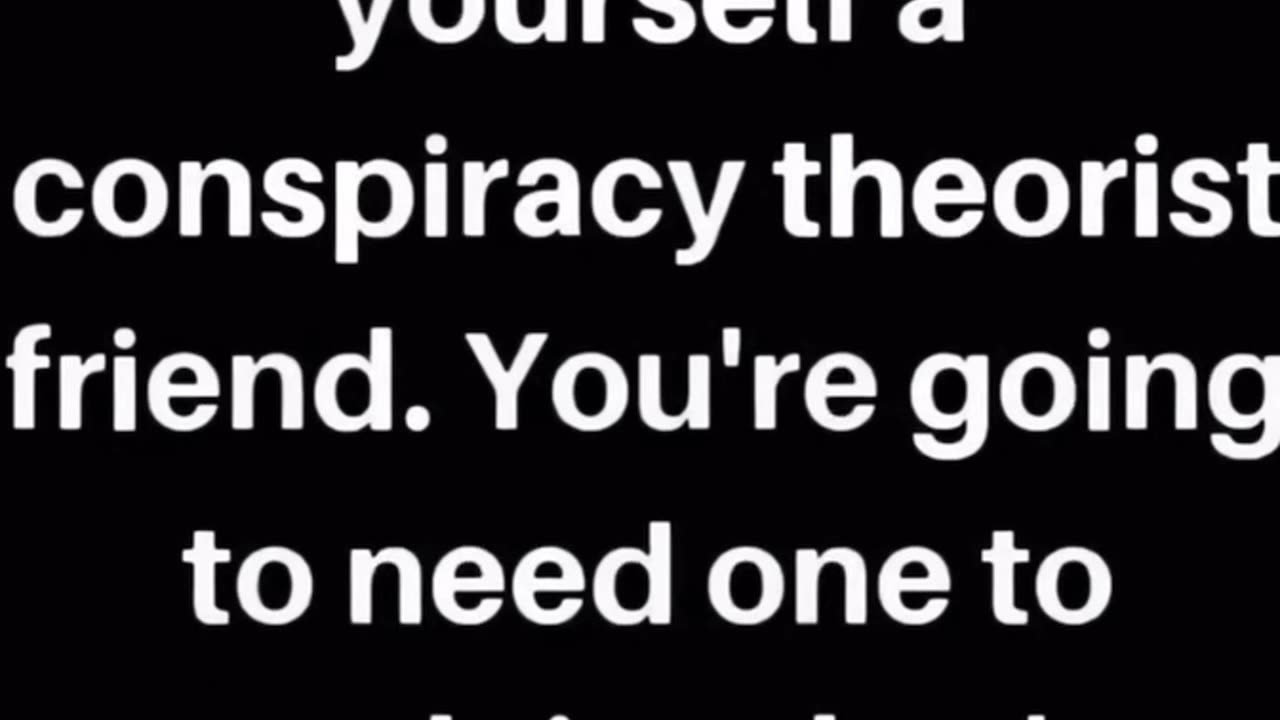 DONALD TRUMP JR | GO OUT & GET YOURSELF A CONSPIRACY THEORIST