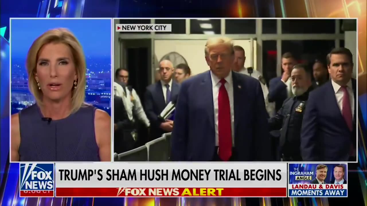 Fox's Laura Ingraham Acknowledges Stormy Daniels Affair - That Trump Denies - As Fact