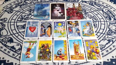 Aries December tarot reading "Remain grounded and focused on what matters the most to you"