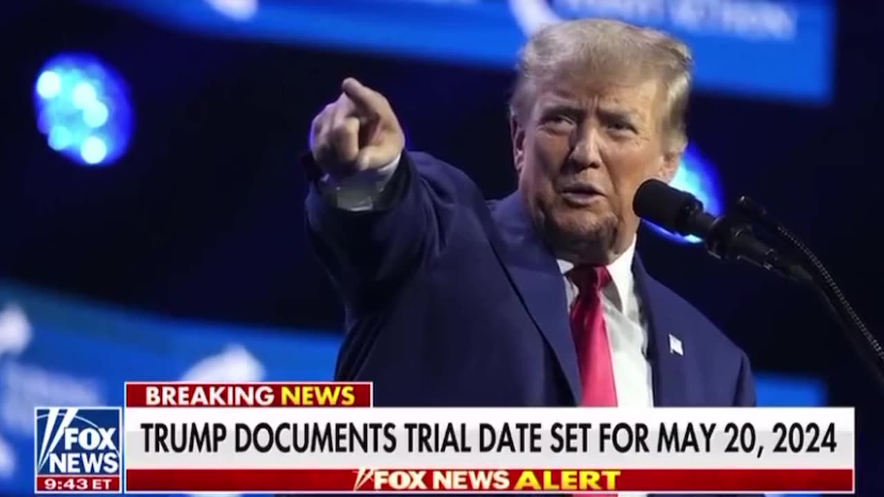 The Trial Date For The Trump Documents Case Has Now Been Set