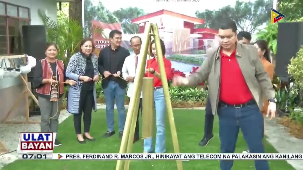 Groundbreaking ng Tourist Rest Area sa bahagi ng Kennon Road sa Baguio, isinagawa