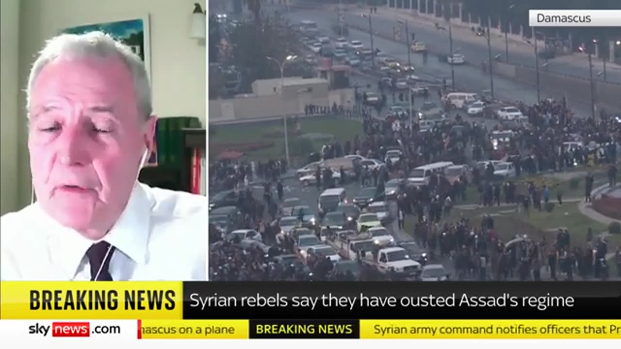 Professor Michael Clarke- Syrian government collapse 'not surprising'