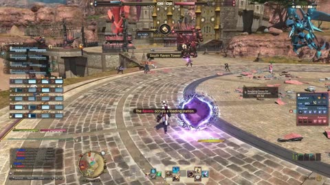 FFXIV PvP Rival Wings Machinist support onslaught!!#ffxivgameplay #pvp #crystallineconflict