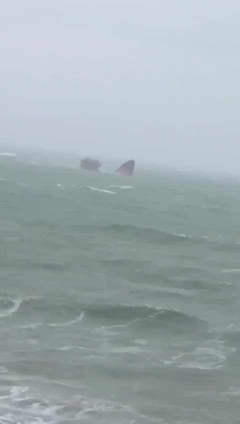 A Russian ferry ship sank near the waters of the Black Sea
