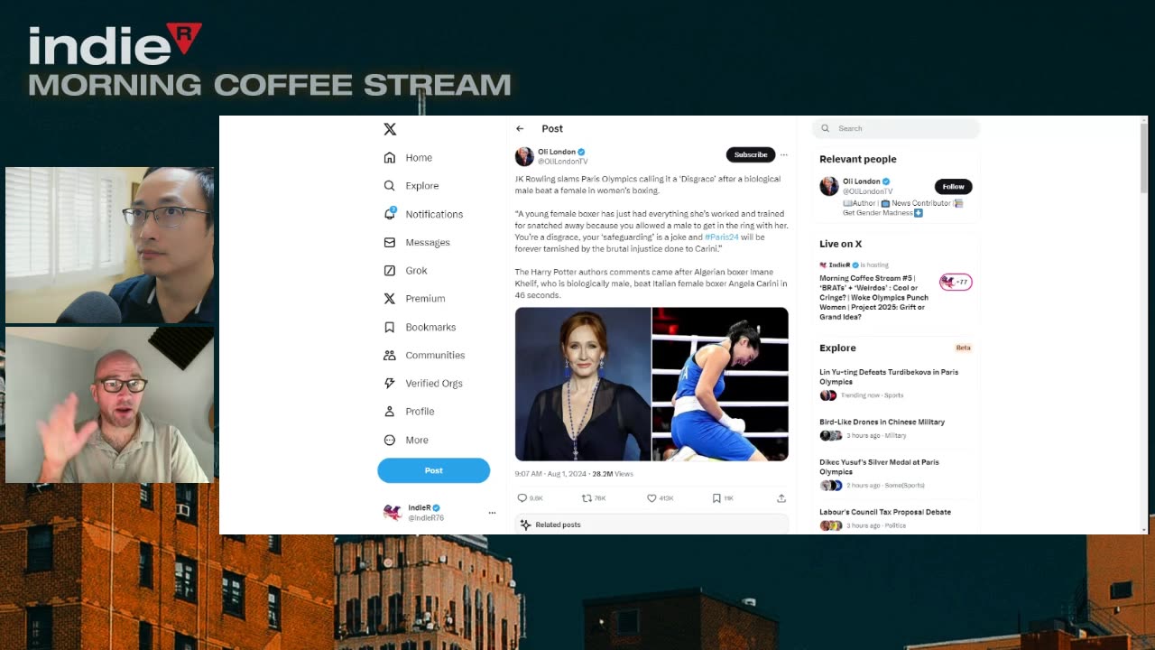 Morning Coffee Stream #5 | Freshly Streamed on X