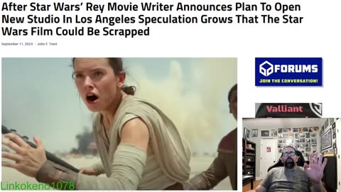 Star Wars Rey movie writer opening new studio which could mean a delay in the movie OR CANCELATION