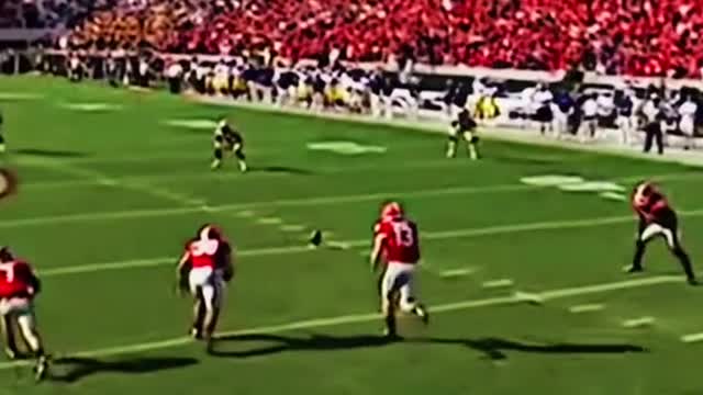 The greatest touchback of all the time!