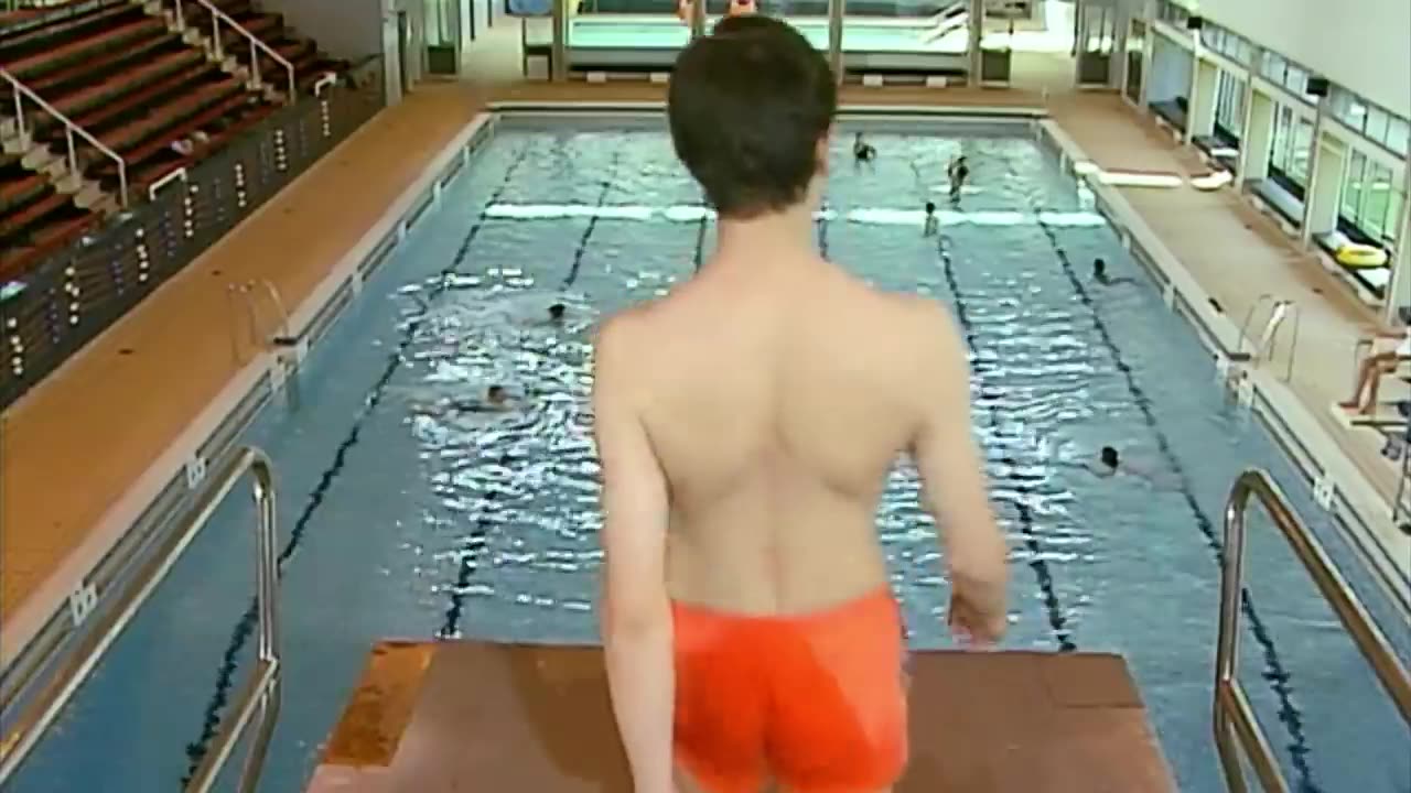 mr bean dive