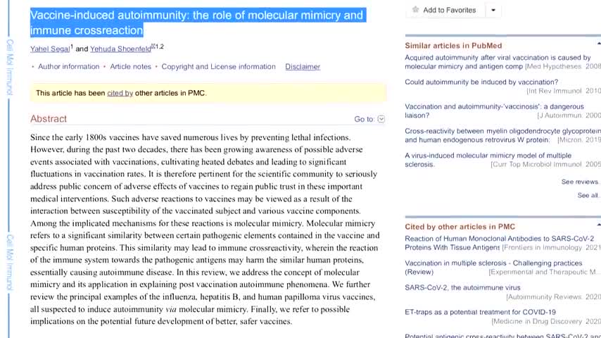 14 of 22 Unveiling COVID-19 Leviathan, Audiobook - 5 e vi, Pathogenic priming and autoimmunity