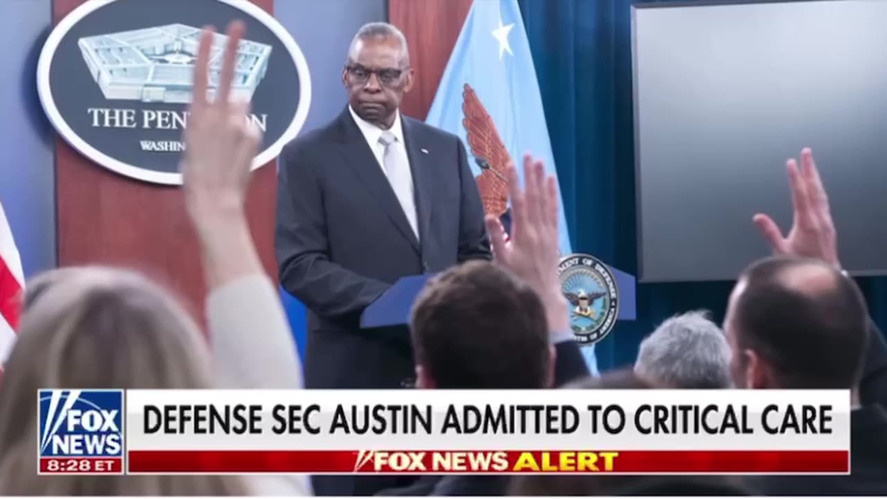 Defense secretary Austin admitted to critical care