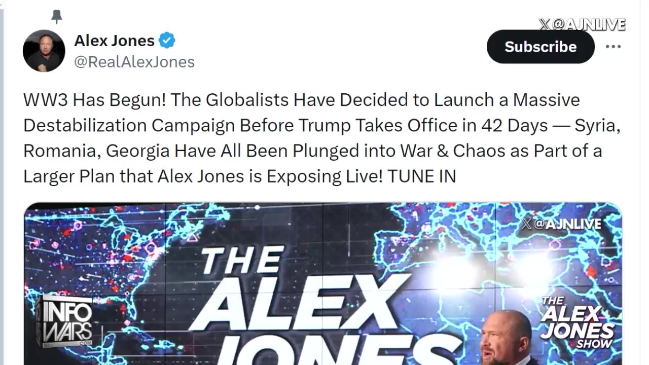 Alex Jones Show - Full Sunday Emergency Edition of The Alex Jones Show 12.08.2024