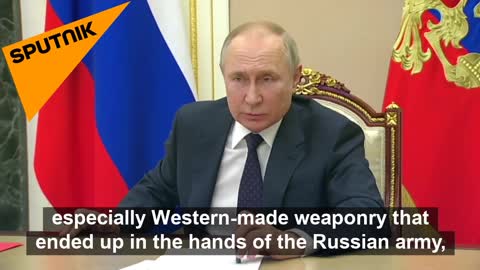 Putin speaks about Western interference in the Ukraine conflict