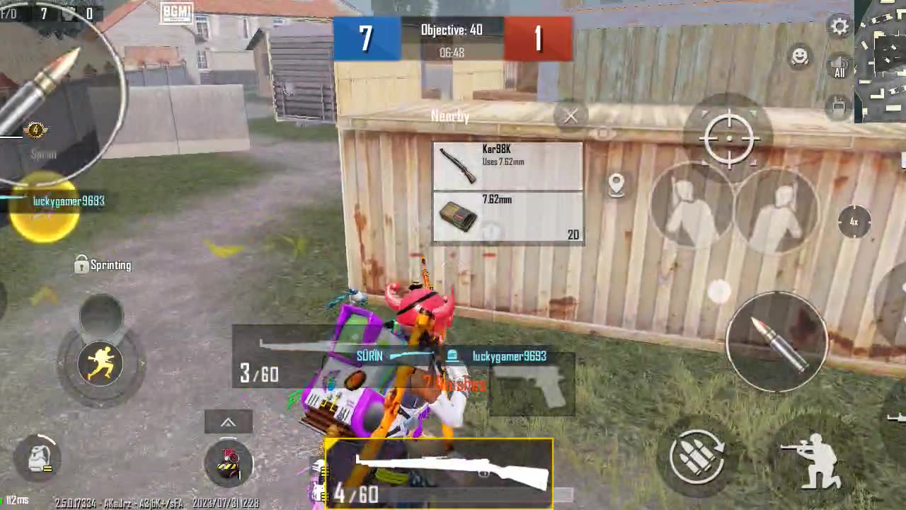 BATTLE GROUND 1 vs 1