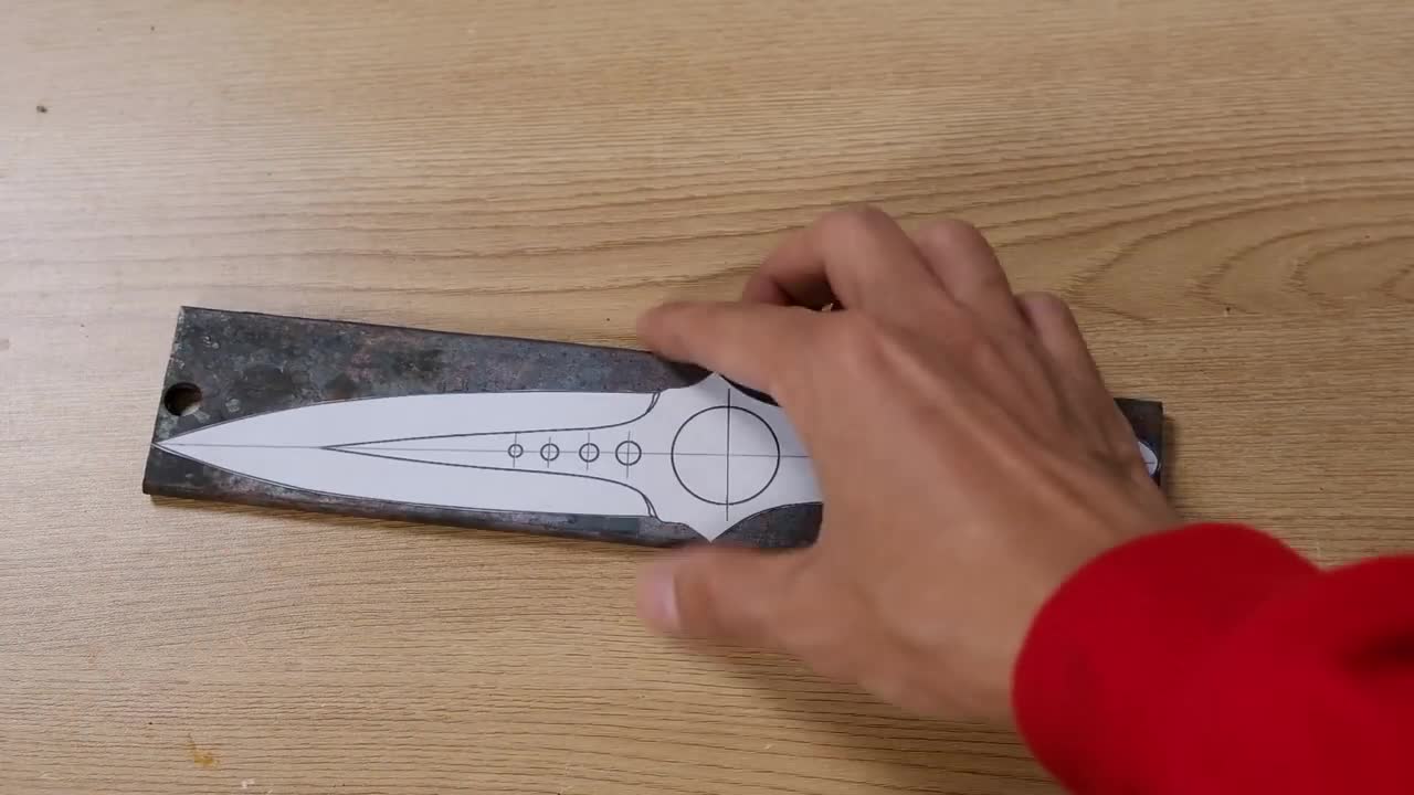 Making CSGO Skeleton knife out of Spring Plate