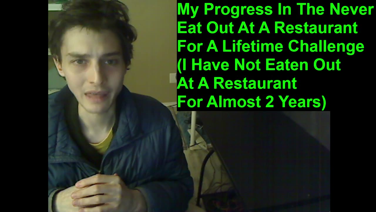 Outake #5 Of My Progress In The Never Eat Out At A Restaurant For A Lifetime Challenge